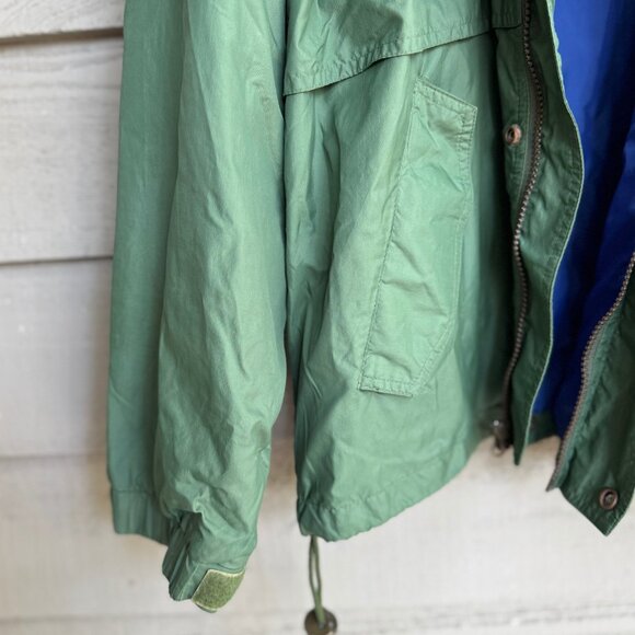 Vintage Woolrich Ultrex Green Nylon Windbreaker Jacket – Men’s XL - Picture 10 of 12
